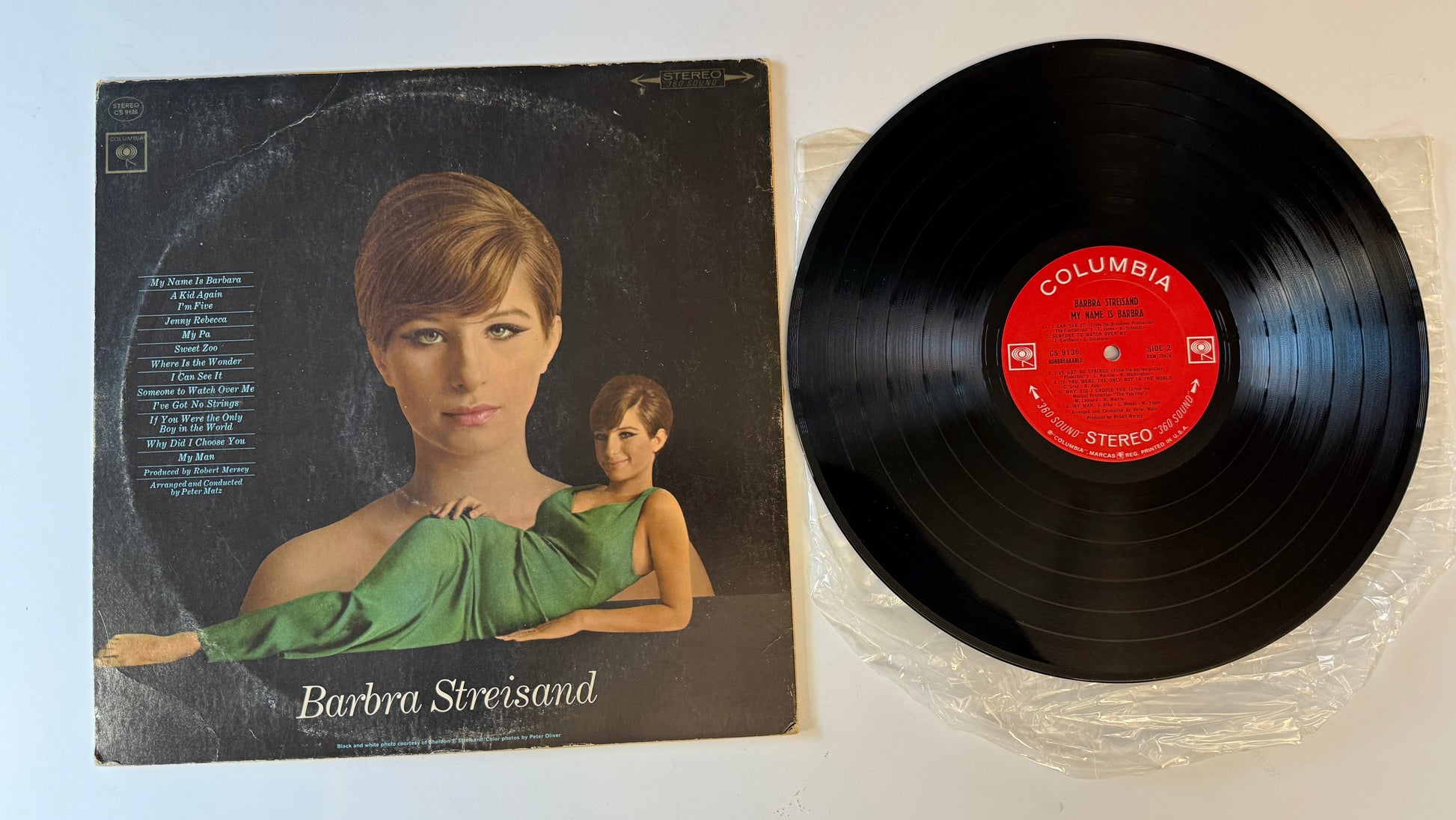Barbra Streisand My Name Is Barbra Used Vinyl LP VG\VG