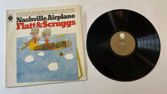 Flatt & Scruggs Nashville Airplane Used Vinyl LP VG+\VG+