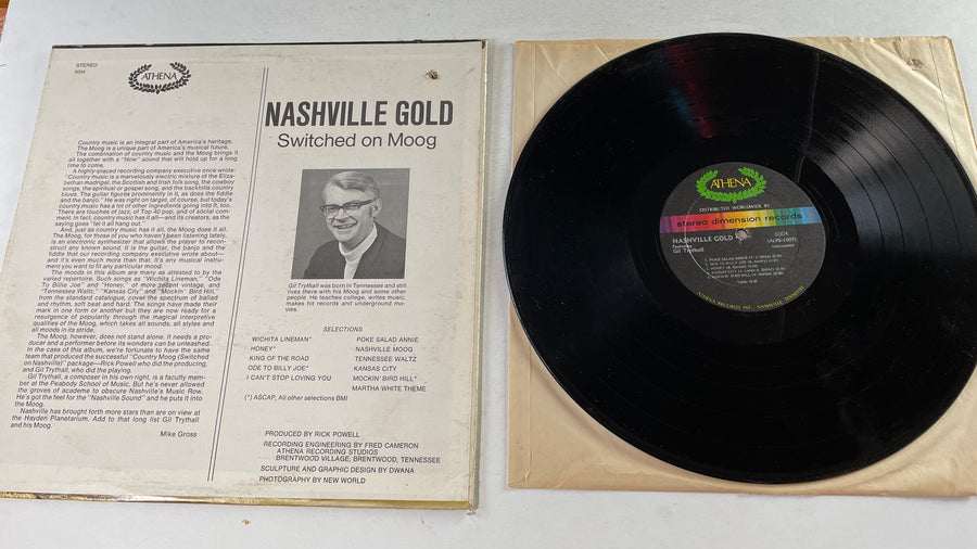 Gil Trythall Nashville Gold (Switched On Moog) Used Vinyl LP VG+\VG