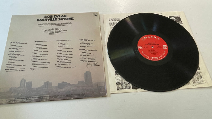 Bob Dylan Nashville Skyline Used Vinyl LP VG+\G+