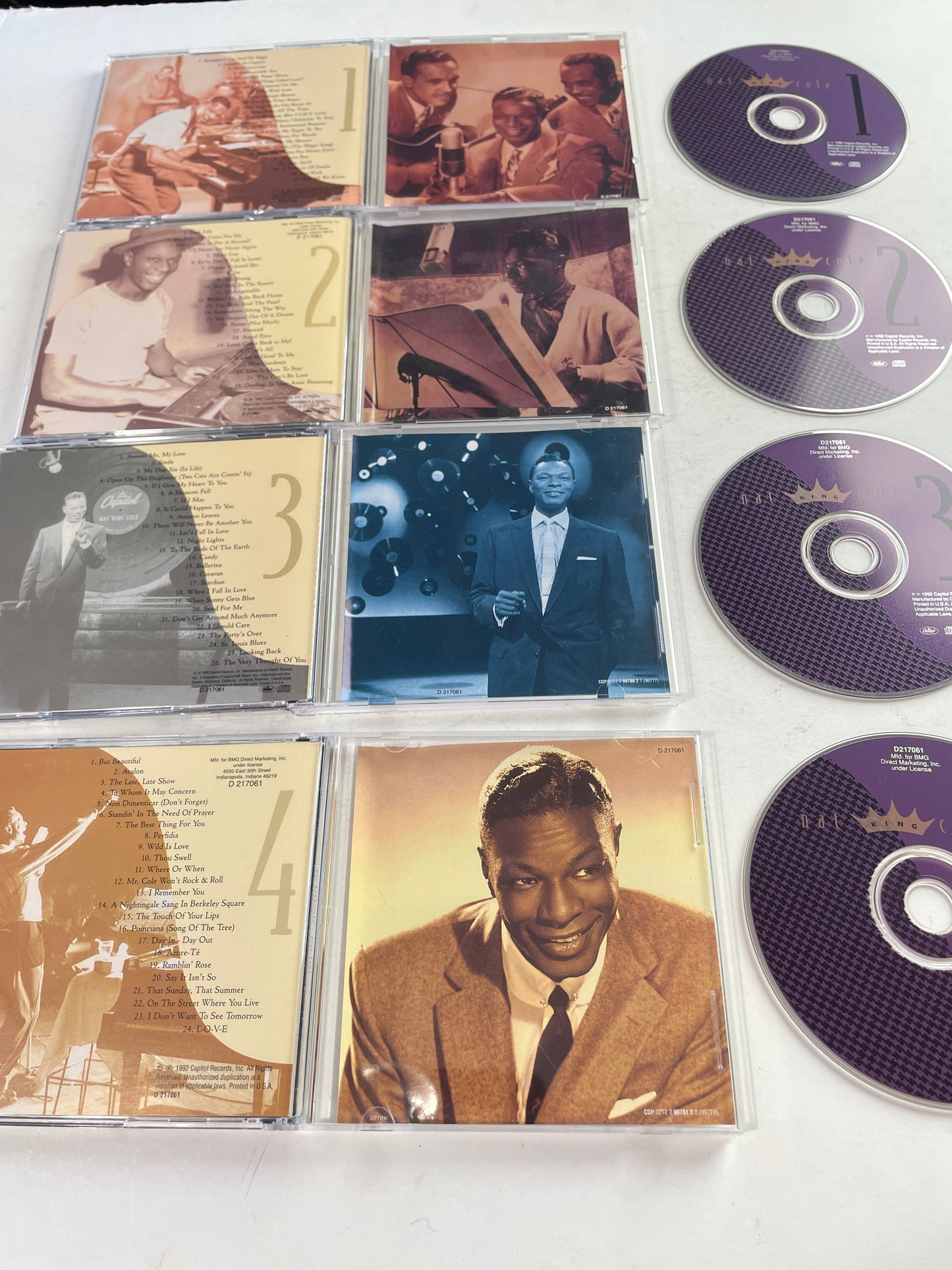 Nat King Cole Nat King Cole Used CD Box Set VG+\VG