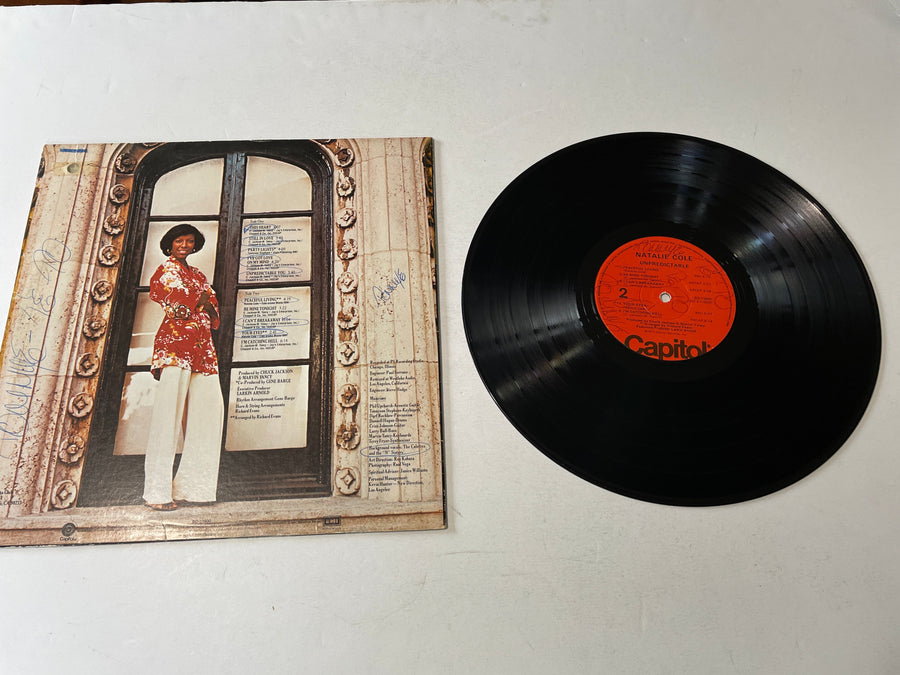 Natalie Cole Unpredictable Used Vinyl LP VG+\G