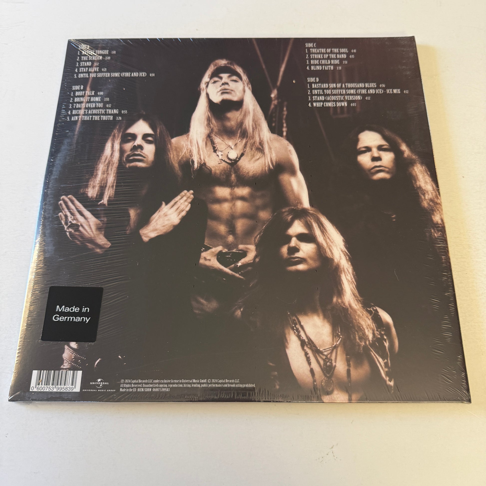 Poison Native Tongue New Vinyl 2LP M\M