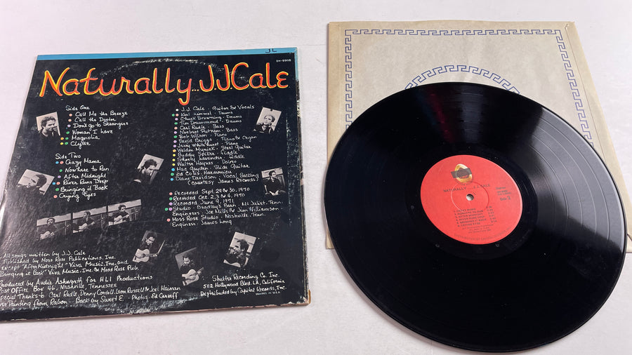 J.J. Cale Naturally Used Vinyl LP VG+\G+