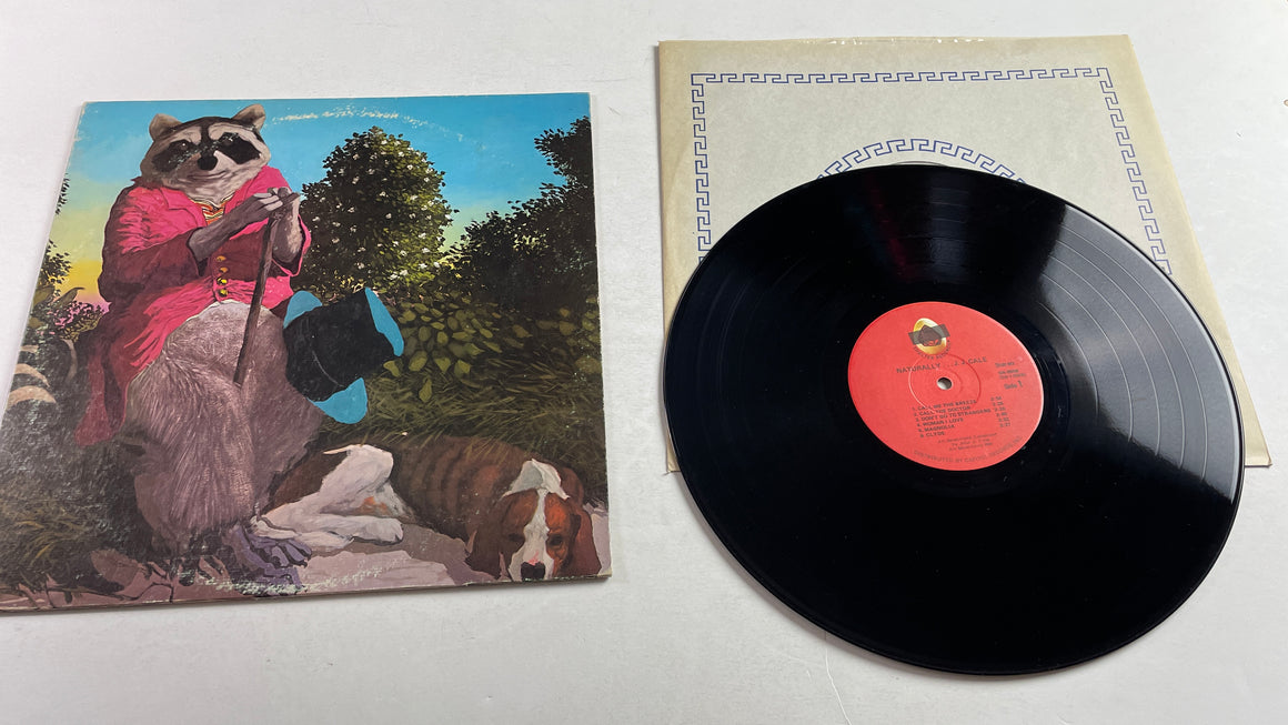 J.J. Cale Naturally Used Vinyl LP VG+\G+