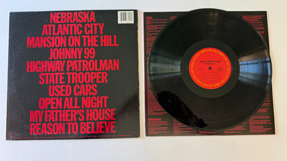 Bruce Springsteen Nebraska Used Vinyl LP VG+\VG