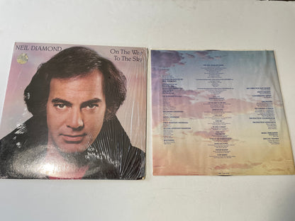 Neil Diamond On The Way To The Sky Used Vinyl LP VG+\VG+