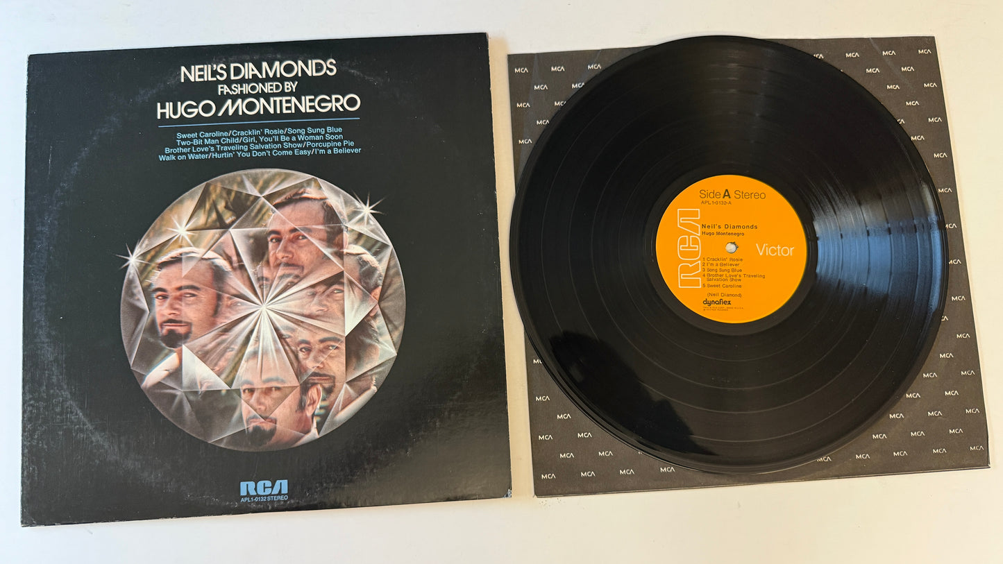 Hugo Montenegro Neil's Diamonds Fashioned By Hugo Montenegro Used Vinyl LP VG+\VG