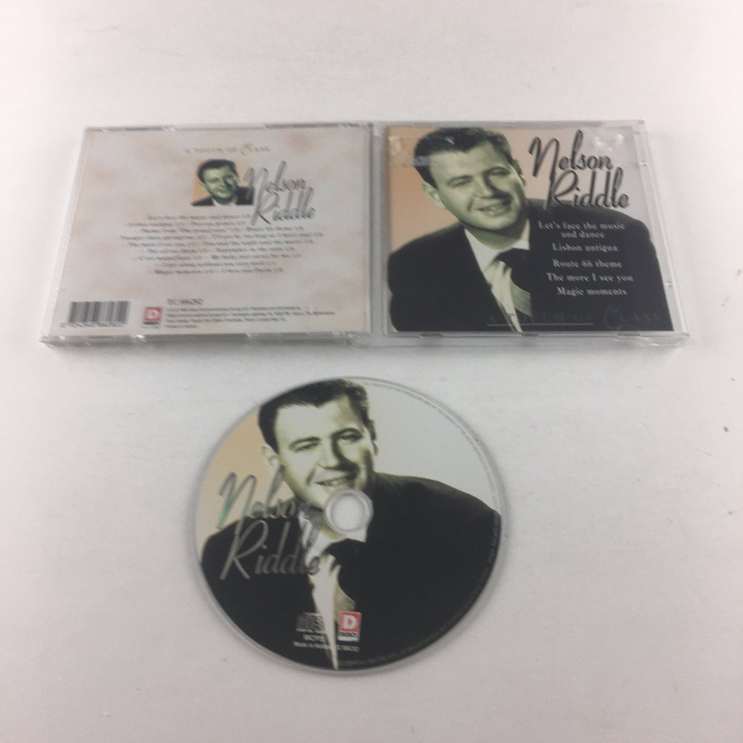 Nelson Riddle A Touch Of Class Used CD VG+\VG+ Silver