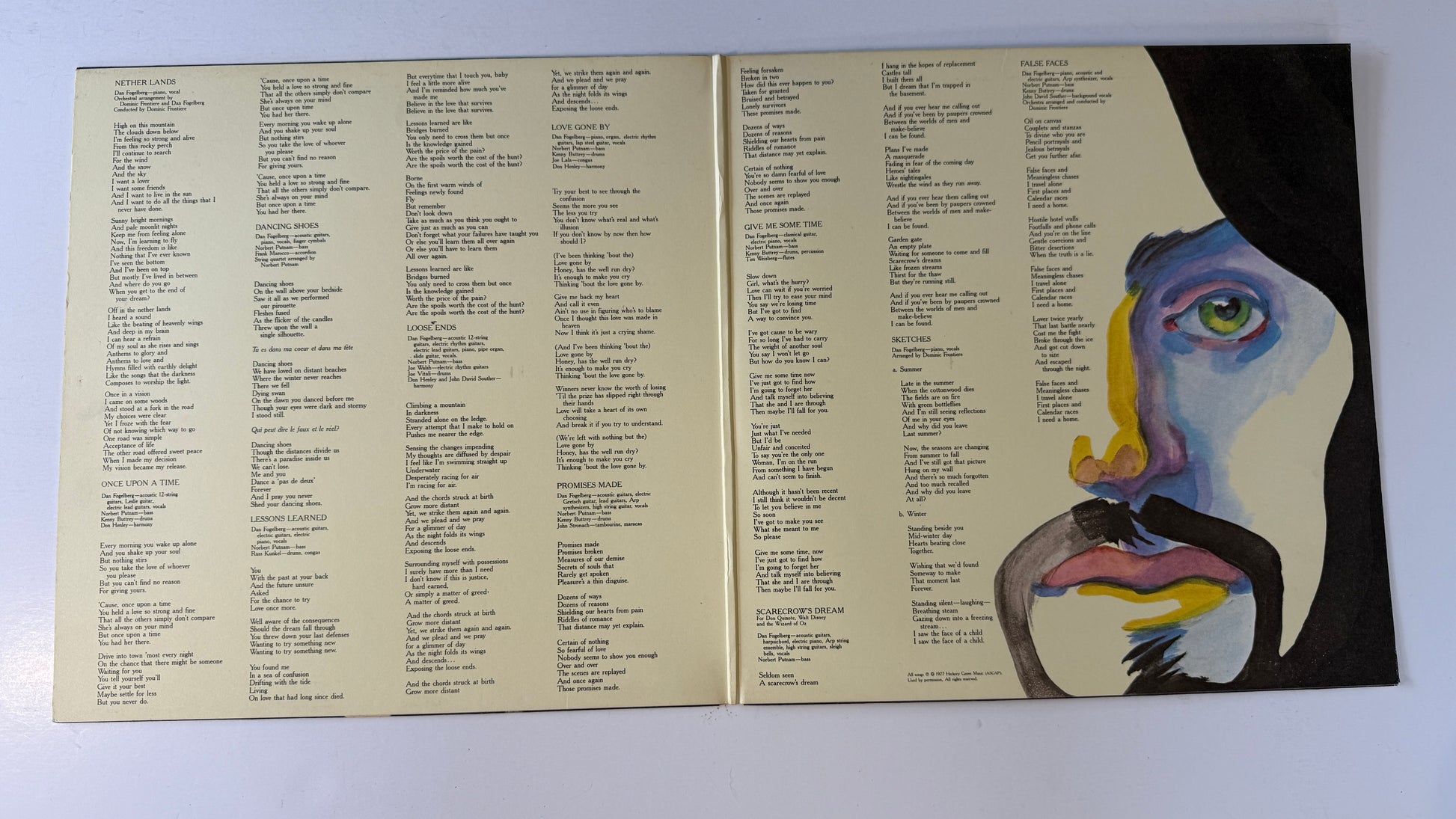 Dan Fogelberg Nether Lands Used Vinyl LP VG+\VG