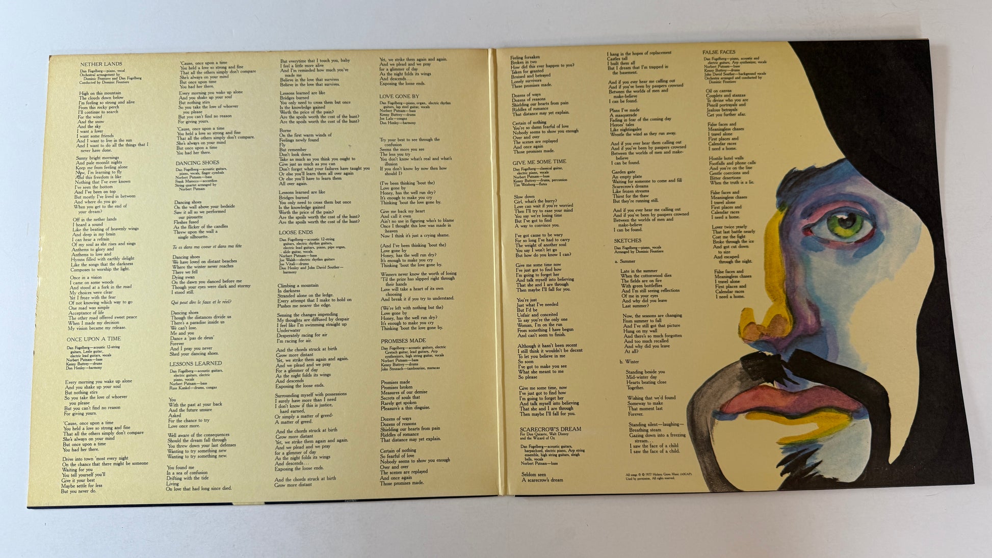 Dan Fogelberg Nether Lands Used Vinyl LP VG+\VG+