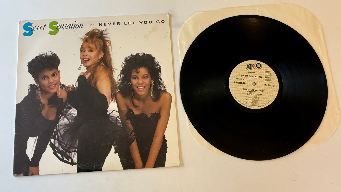 Sweet Sensation Never Let You Go Used Vinyl 12" Single VG+\VG