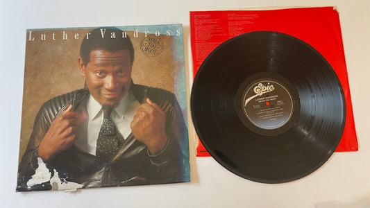 Luther Vandross Never Too Much Used Vinyl LP VG+\G+