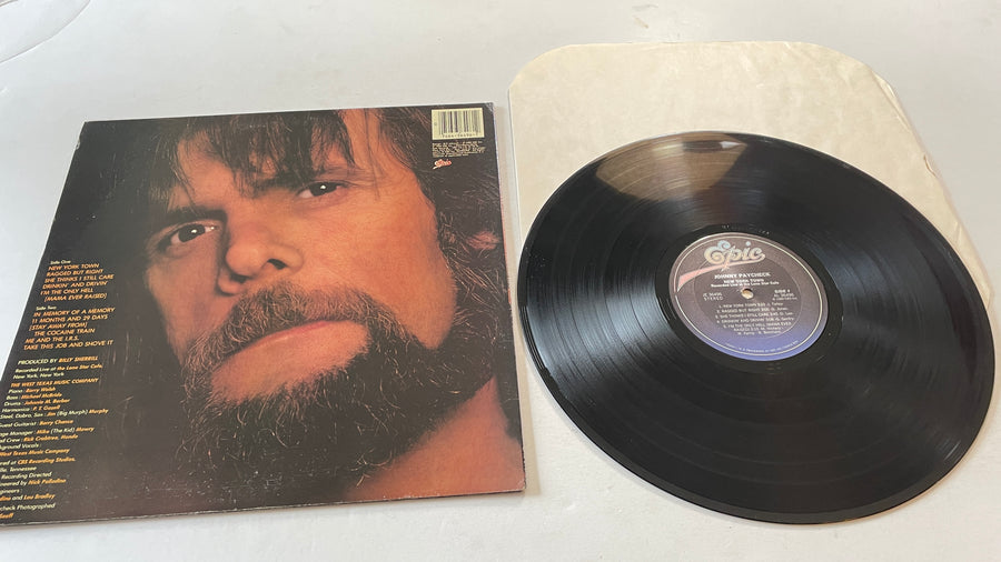 Johnny Paycheck New York Town Used Vinyl LP VG+\VG