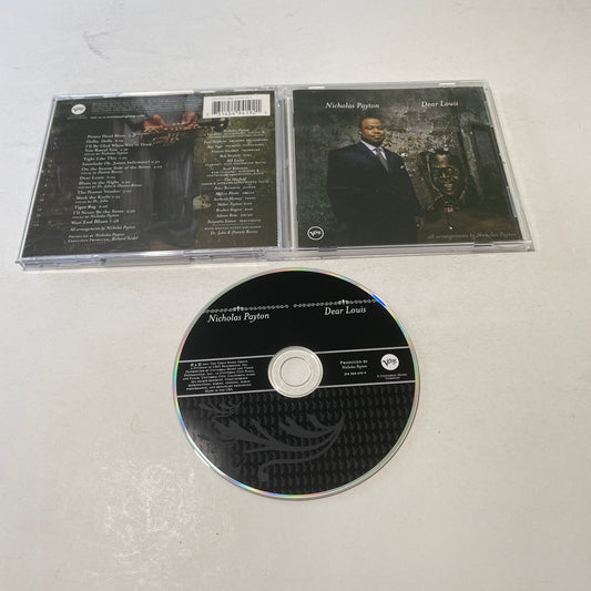 Nicholas Payton Dear Louis Used CD VG+\VG+