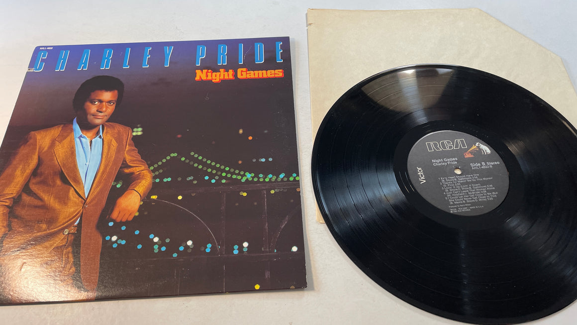 Charley Pride Night Games Used Vinyl LP VG+\VG+