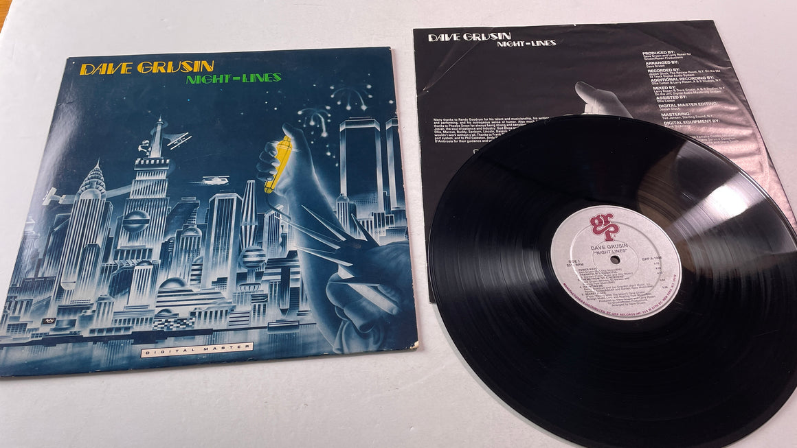 Dave Grusin Night-Lines Used Vinyl LP VG+\VG+