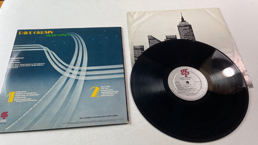 Dave Grusin Night-Lines Used Vinyl LP VG+\VG+