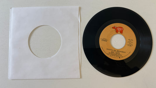 Bee Gees Nights On Broadway Used 45 RPM 7" Vinyl VG+\