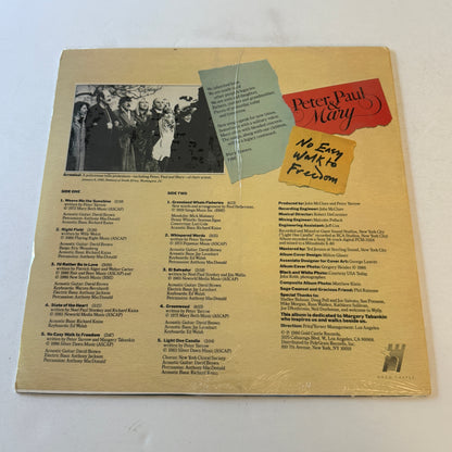 Peter, Paul & Mary No Easy Walk To Freedom Used Vinyl LP NM\VG+