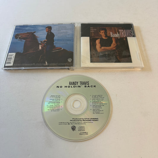 Randy Travis No Holdin' Back Used CD VG+\VG