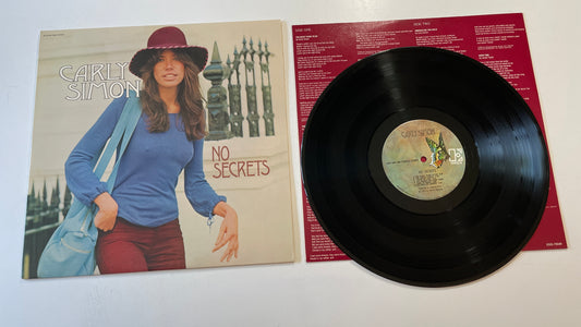 Carly Simon No Secrets Used Vinyl LP VG+\VG+