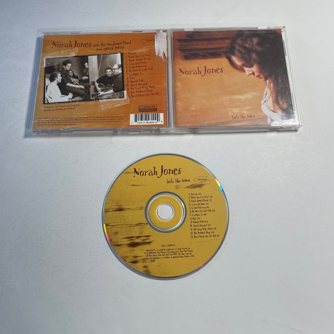 Norah Jones Feels Like Home Used CD VG\VG