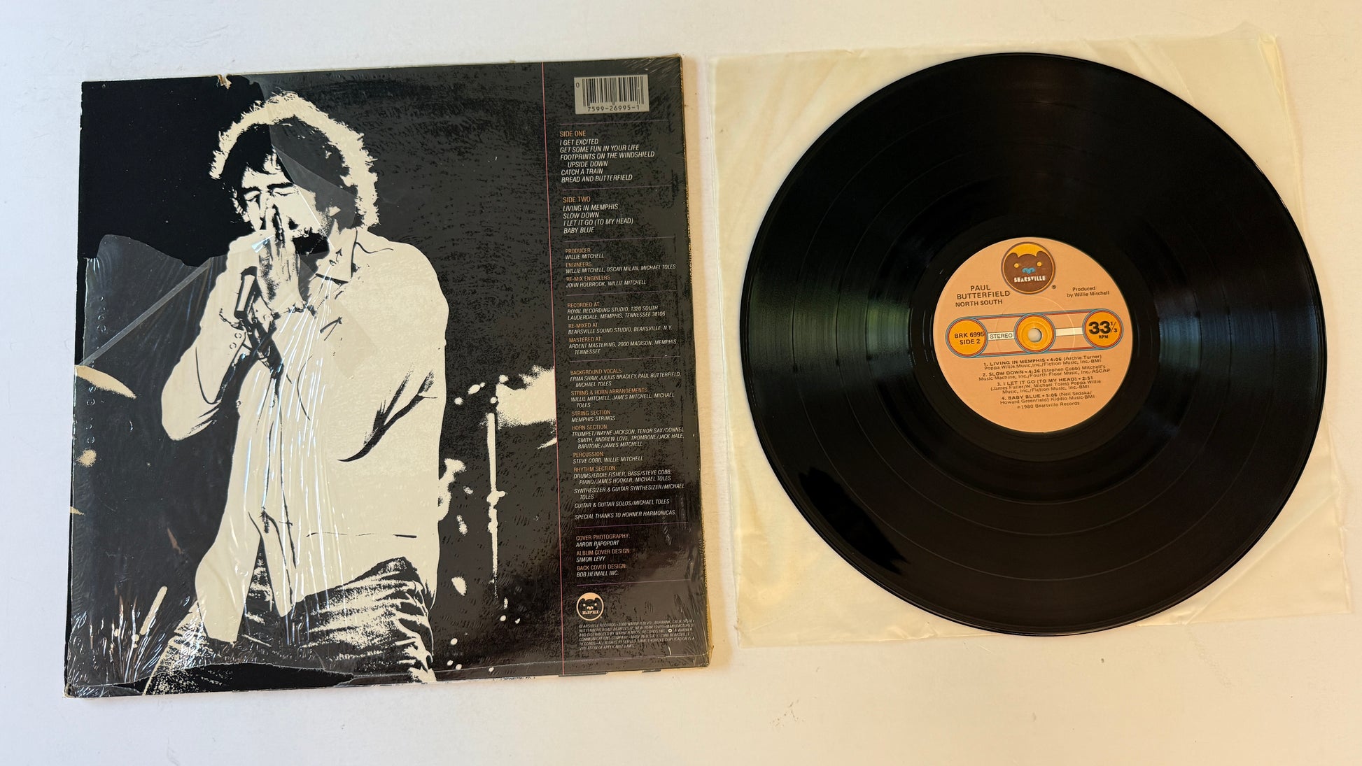 Paul Butterfield North South Used Vinyl LP VG+\VG+