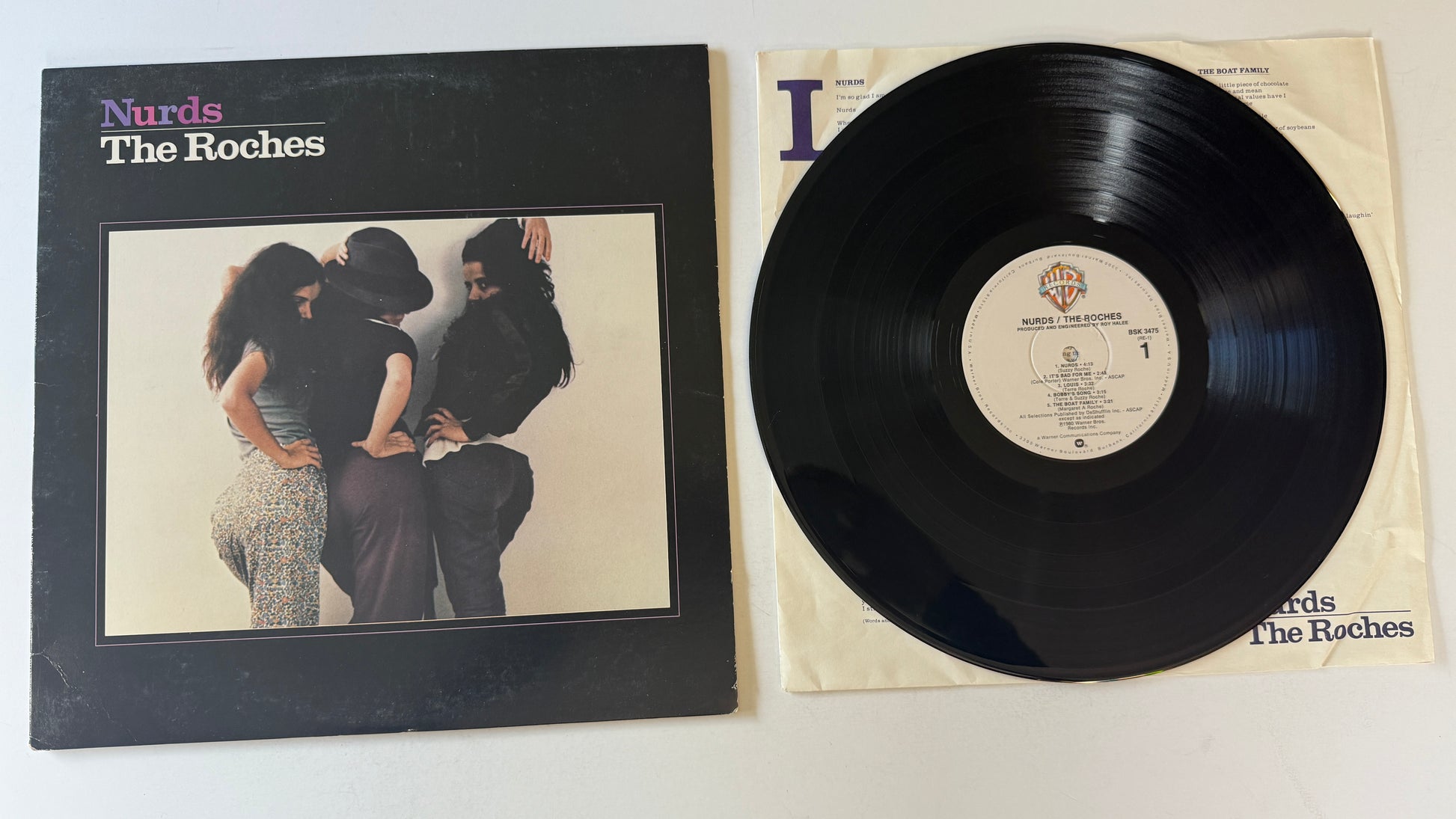 The Roches Nurds Used Vinyl LP VG+\VG