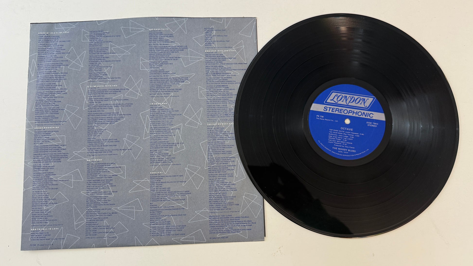 The Moody Blues Octave Used Vinyl LP VG+\VG