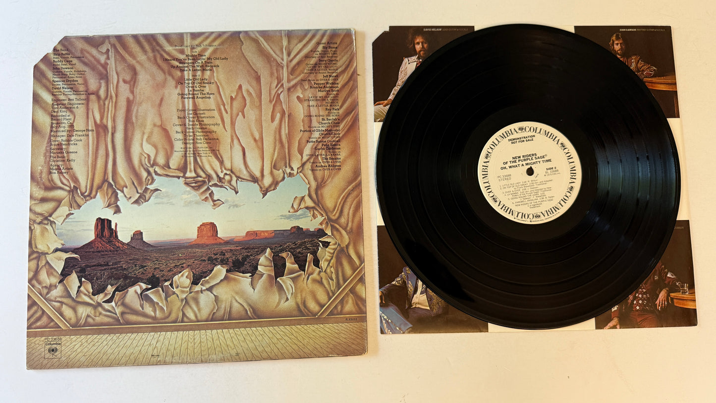 New Riders Of The Purple Sage Oh, What A Mighty Time Used Vinyl LP VG+\VG