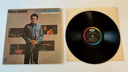 Merle Haggard Okie From Muskogee (Recorded "Live" In Muskogee, Oklahoma) Used Vinyl LP VG+\VG