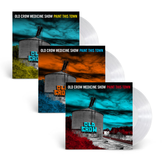 Old Crow Medicine Show Paint This Town [Random Jacket Clear LP] New Colored Vinyl LP M\M