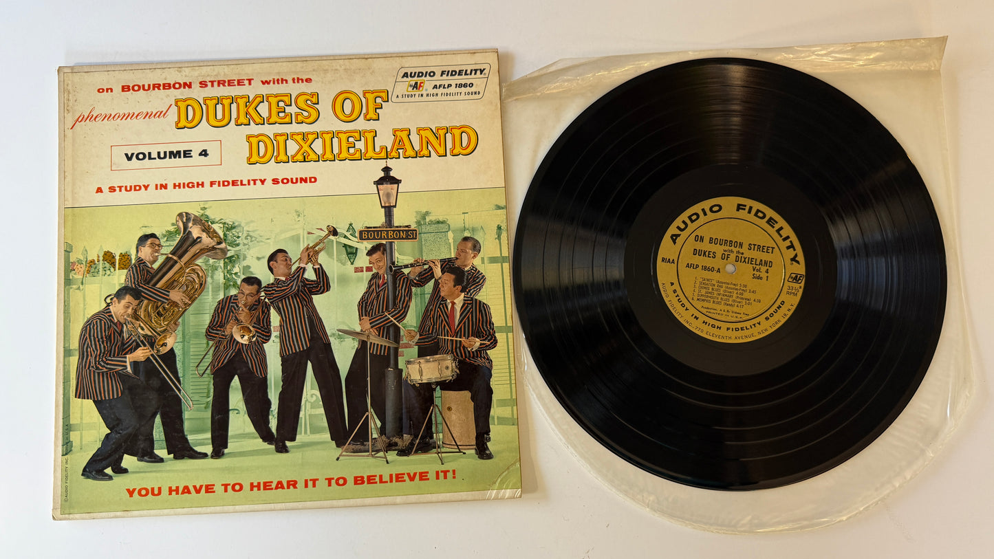 The Dukes Of Dixieland On Bourbon Street With The Dukes Of Dixieland, Volume 4 Used Vinyl LP VG+\VG