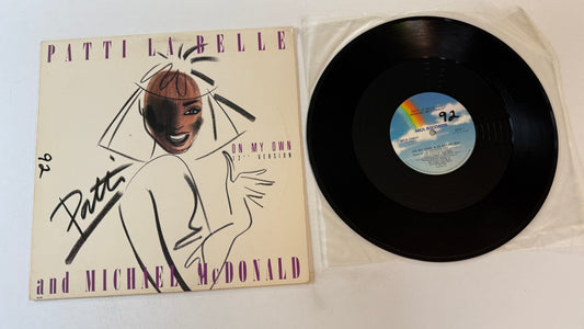 Patti LaBelle On My Own (12" Version) 12" Used Vinyl Single VG+\VG