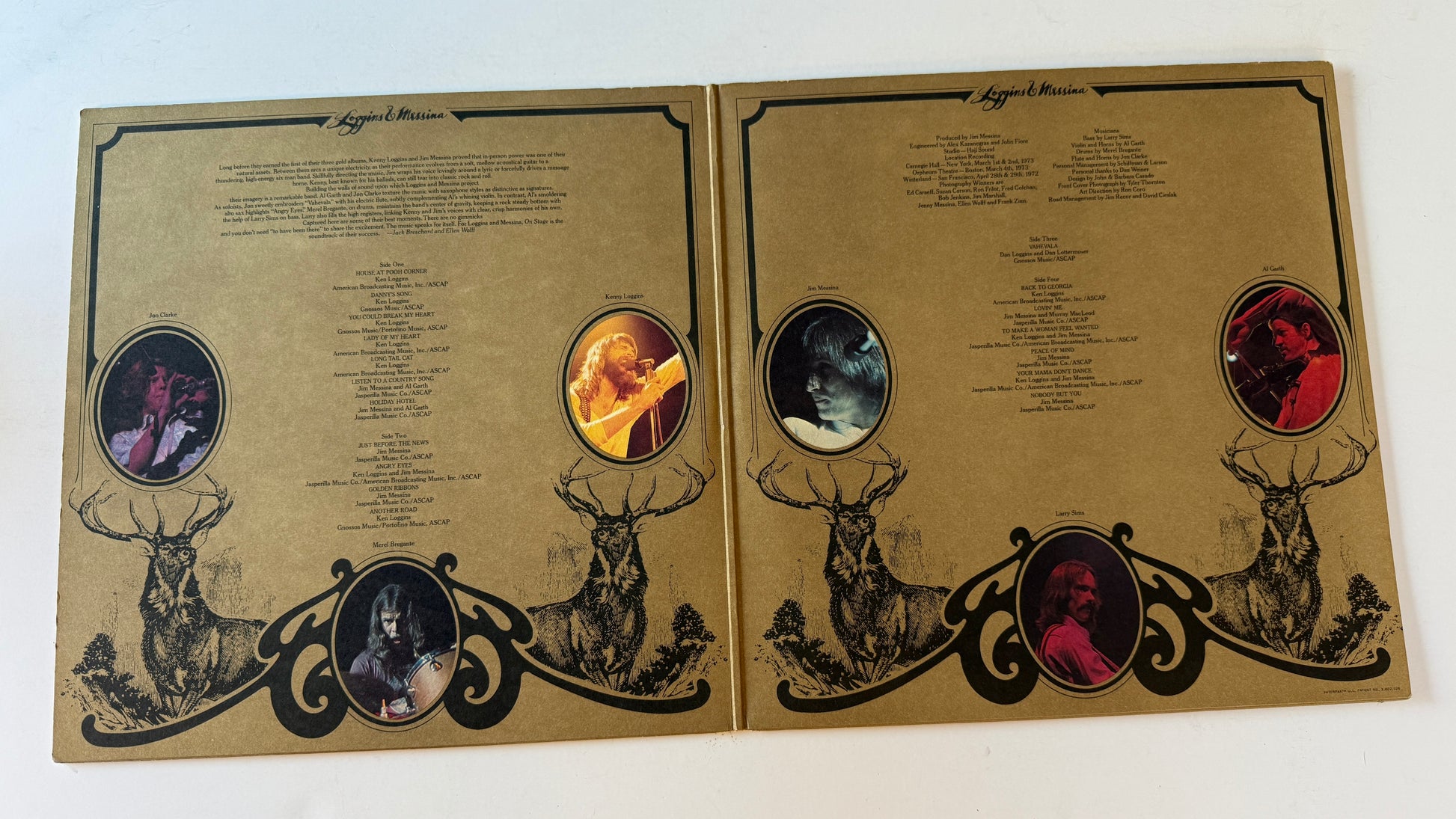 Loggins And Messina On Stage Used Vinyl 2LP VG+\VG+