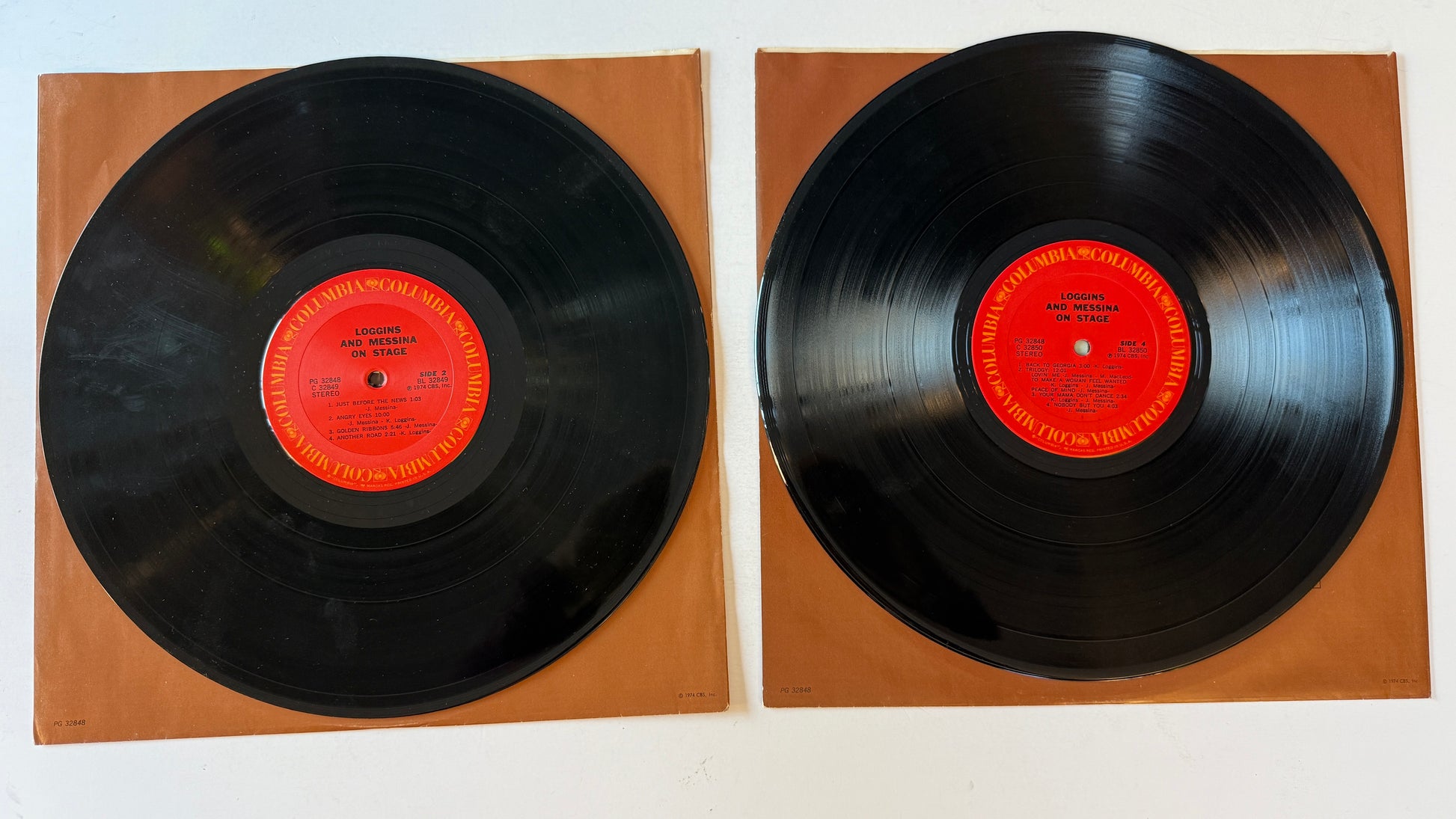 Loggins And Messina On Stage Used Vinyl 2LP VG+\VG+