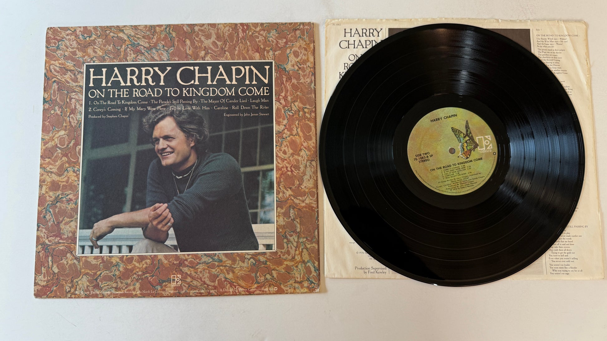Harry Chapin On The Road To Kingdom Come Used Vinyl LP VG+\VG+