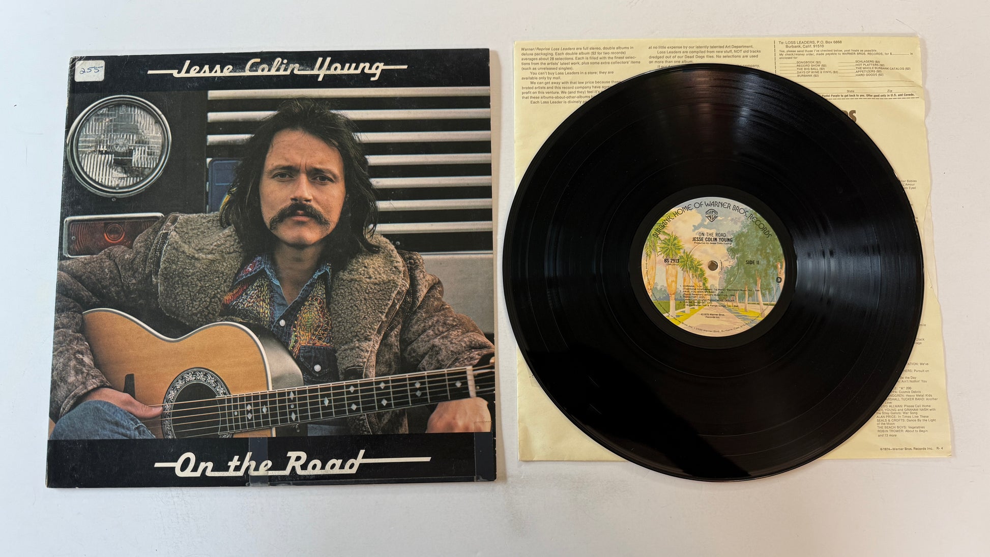 Jesse Colin Young On The Road Used Vinyl LP VG+\VG