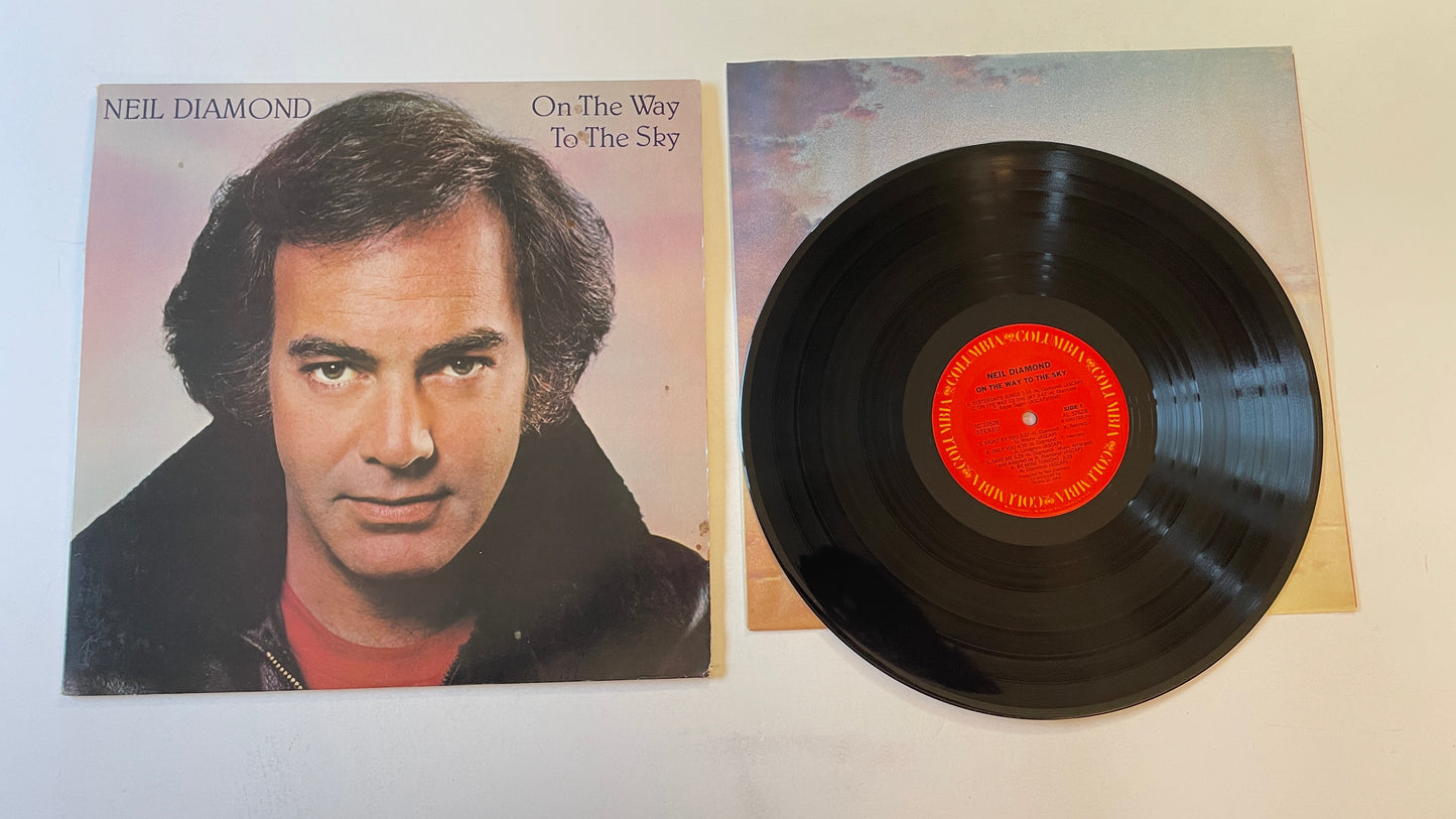 Neil Diamond On The Way To The Sky Used Vinyl LP VG+\VG