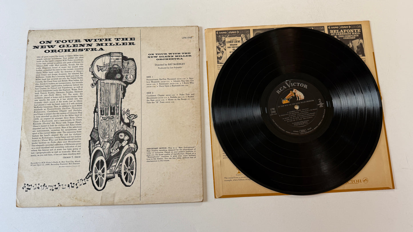 The New Glenn Miller Orchestra On Tour With The New Glenn Miller Orchestra Used Vinyl LP VG+\G+