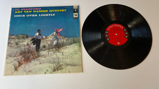 Jo Stafford With The Art Van Damme Quintet Once Over Lightly Used Vinyl LP VG+\VG+