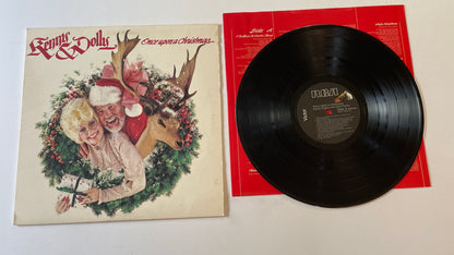 Kenny Rogers Once Upon A Christmas Used Vinyl LP VG+\VG