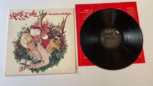 Kenny Rogers Once Upon A Christmas Used Vinyl LP VG+\VG