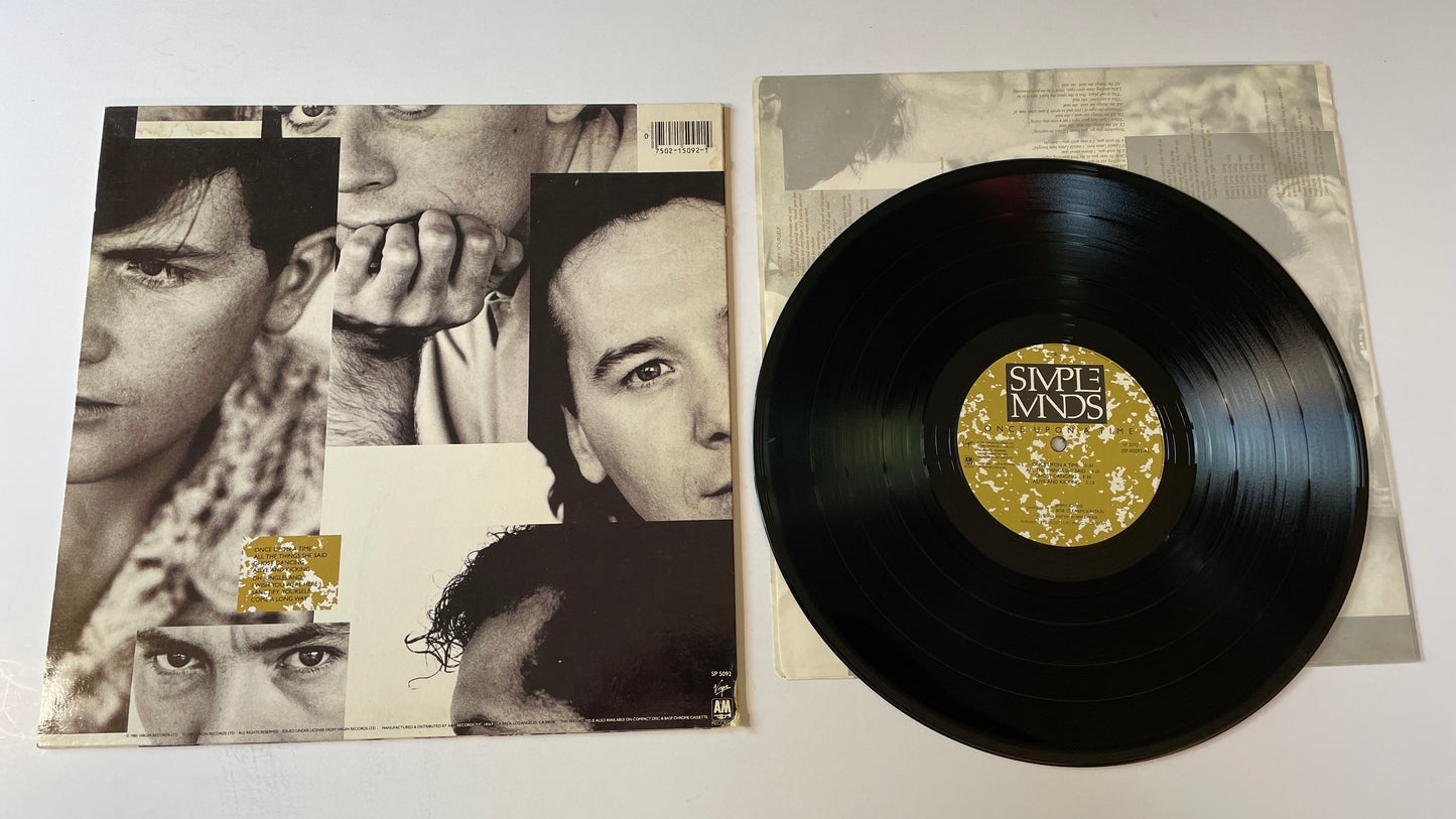 Simple Minds Once Upon A Time Used Vinyl LP VG+\VG