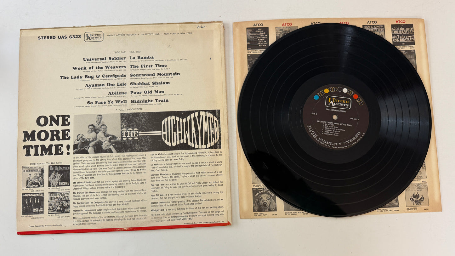 Highwaymen One More Time! Used Vinyl LP VG+\VG
