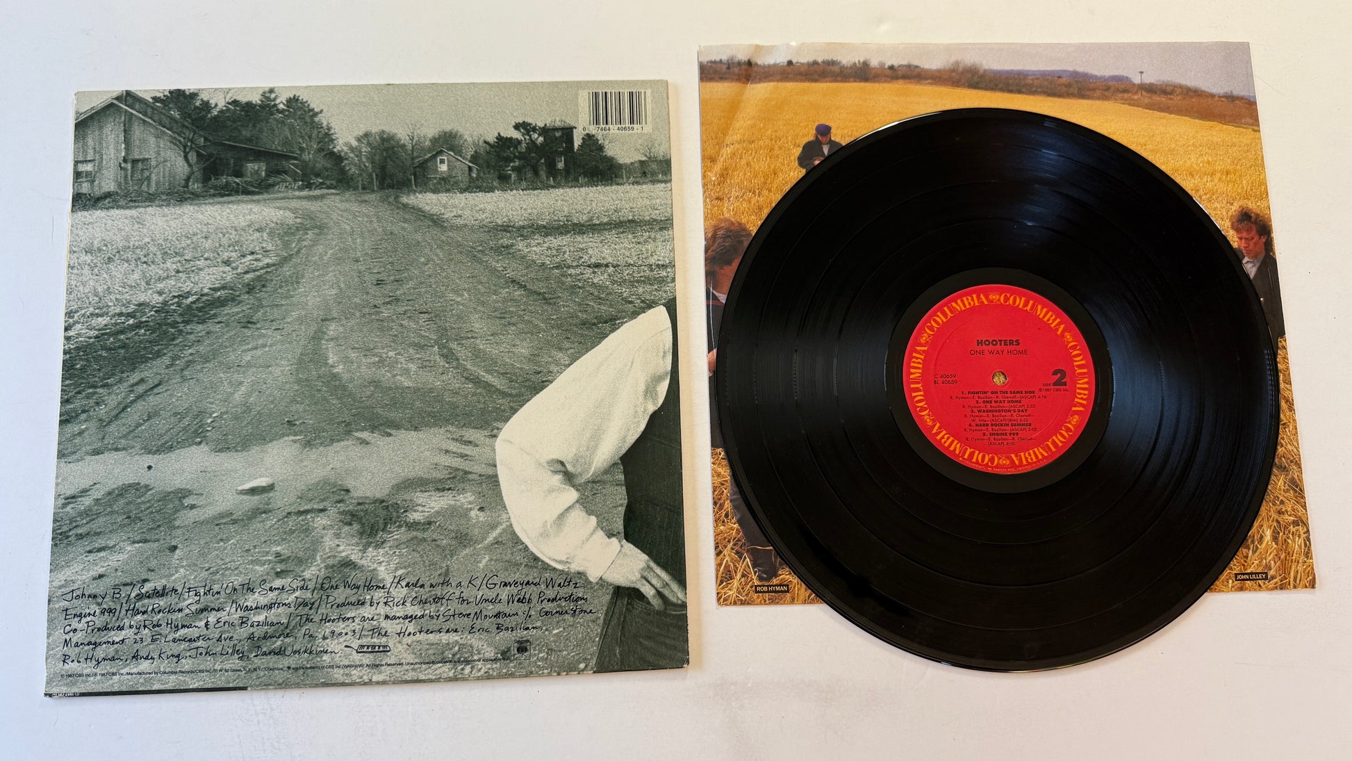 The Hooters One Way Home Used Vinyl LP VG+\VG+