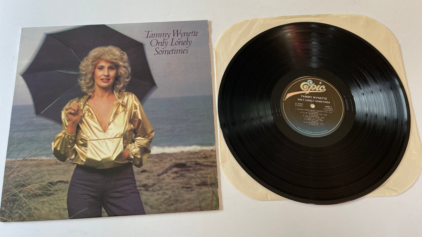 Tammy Wynette Only Lonely Sometimes Used Vinyl LP VG+\VG+