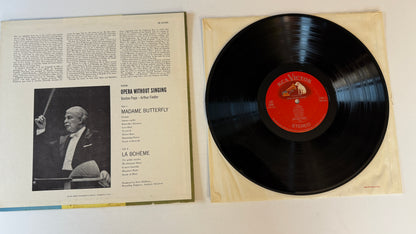 Giacomo Puccini Opera Without Singing (La Bohème / Madame Butterfly) Used Vinyl LP VG+\VG+