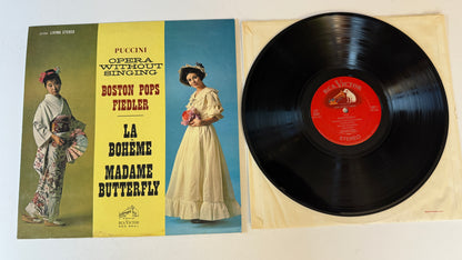 Giacomo Puccini Opera Without Singing (La Bohème / Madame Butterfly) Used Vinyl LP VG+\VG+
